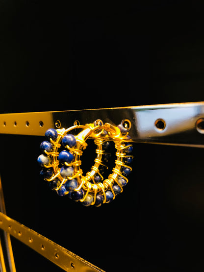 BIJOUX BJ AROS GRANDES LAPISLAZULI