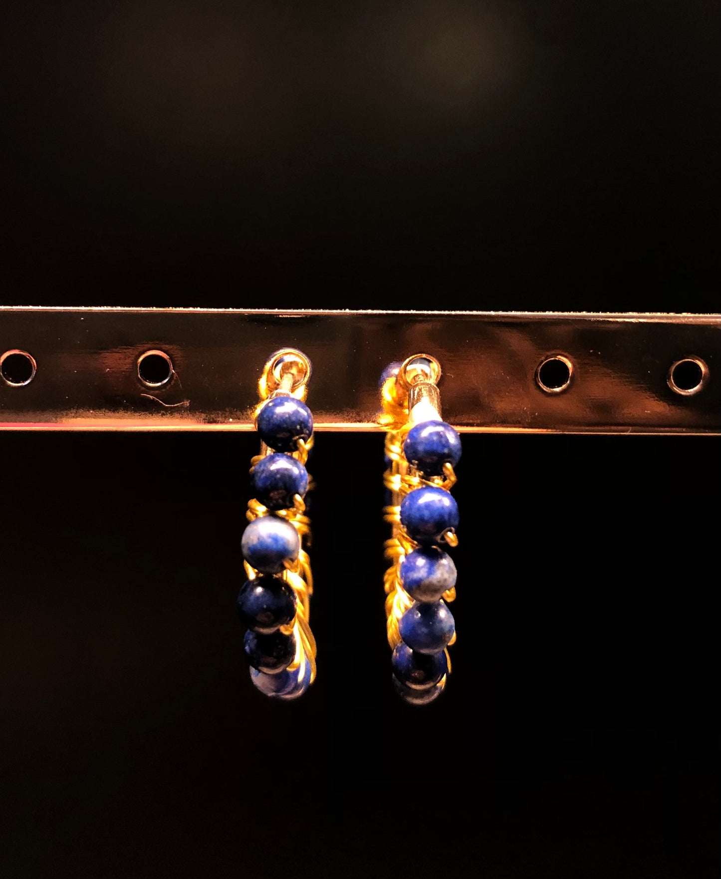 BIJOUX BJ AROS GRANDES LAPISLAZULI