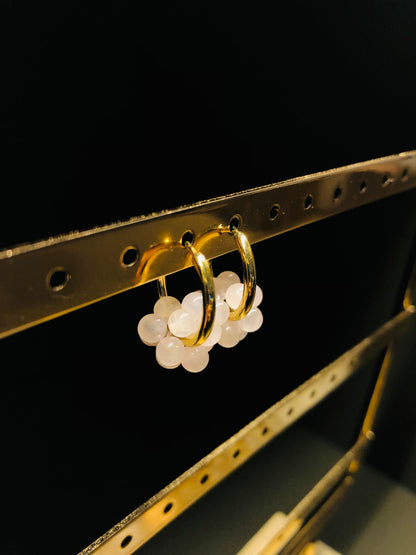 BIJOUX BJ AROS BOLITA CUARZO ROSA