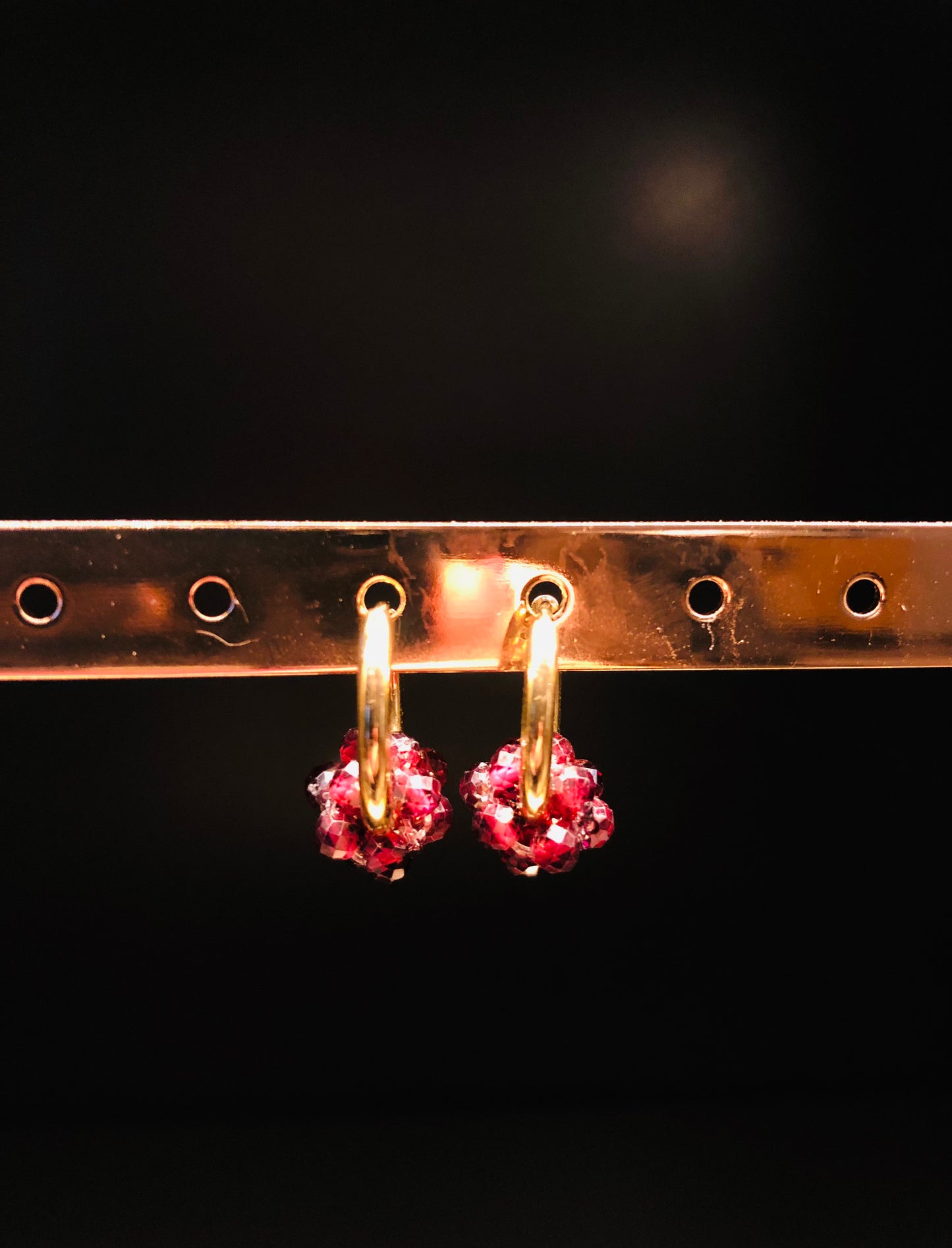 BIJOUX BJ AROS BOLITA GRANATE