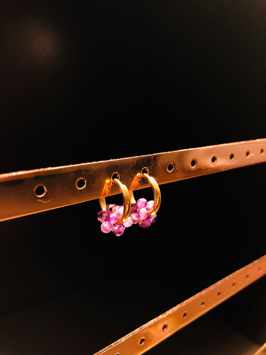 BIJOUX BJ AROS BOLITA AMATISTA
